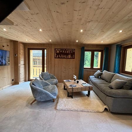 Chalet L'Aberiot モントリオン エクステリア 写真