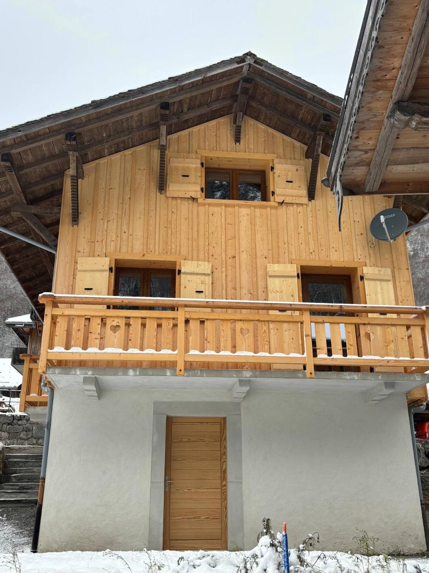Chalet L'Aberiot モントリオン エクステリア 写真