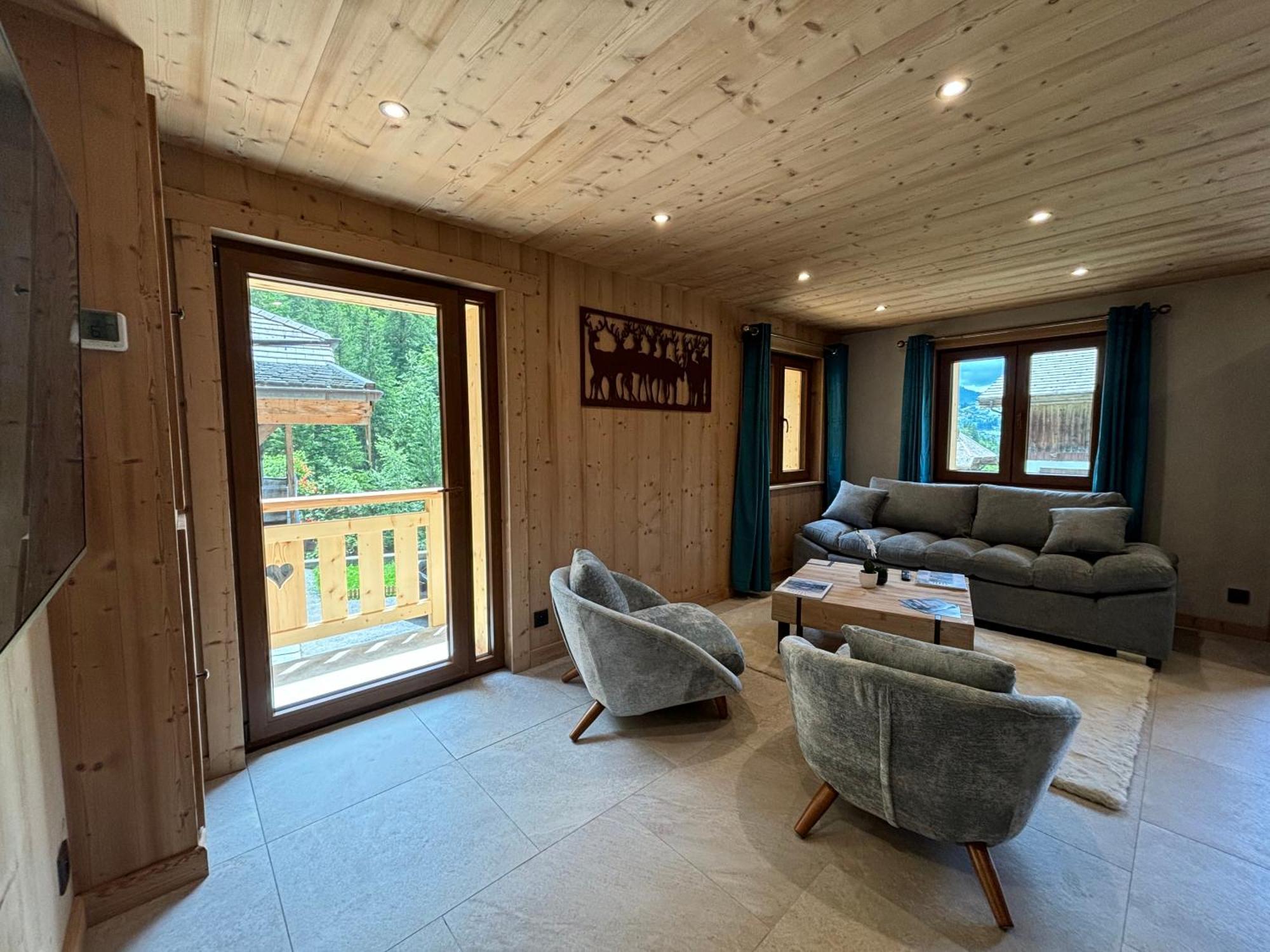 Chalet L'Aberiot モントリオン エクステリア 写真