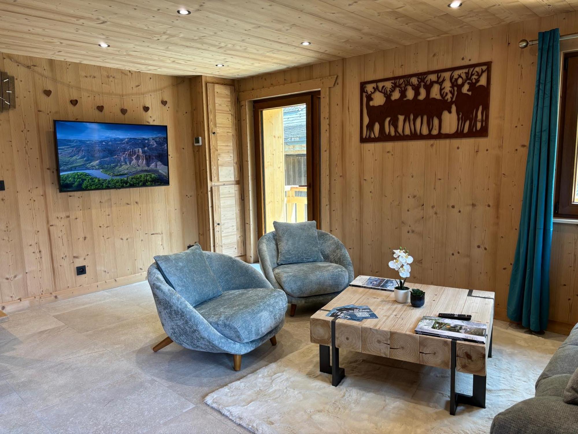 Chalet L'Aberiot モントリオン エクステリア 写真