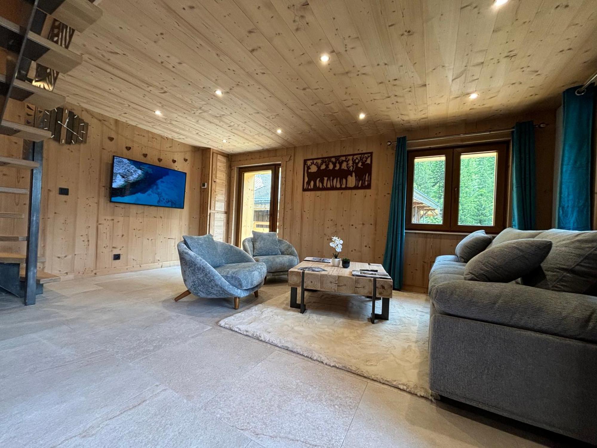 Chalet L'Aberiot モントリオン エクステリア 写真