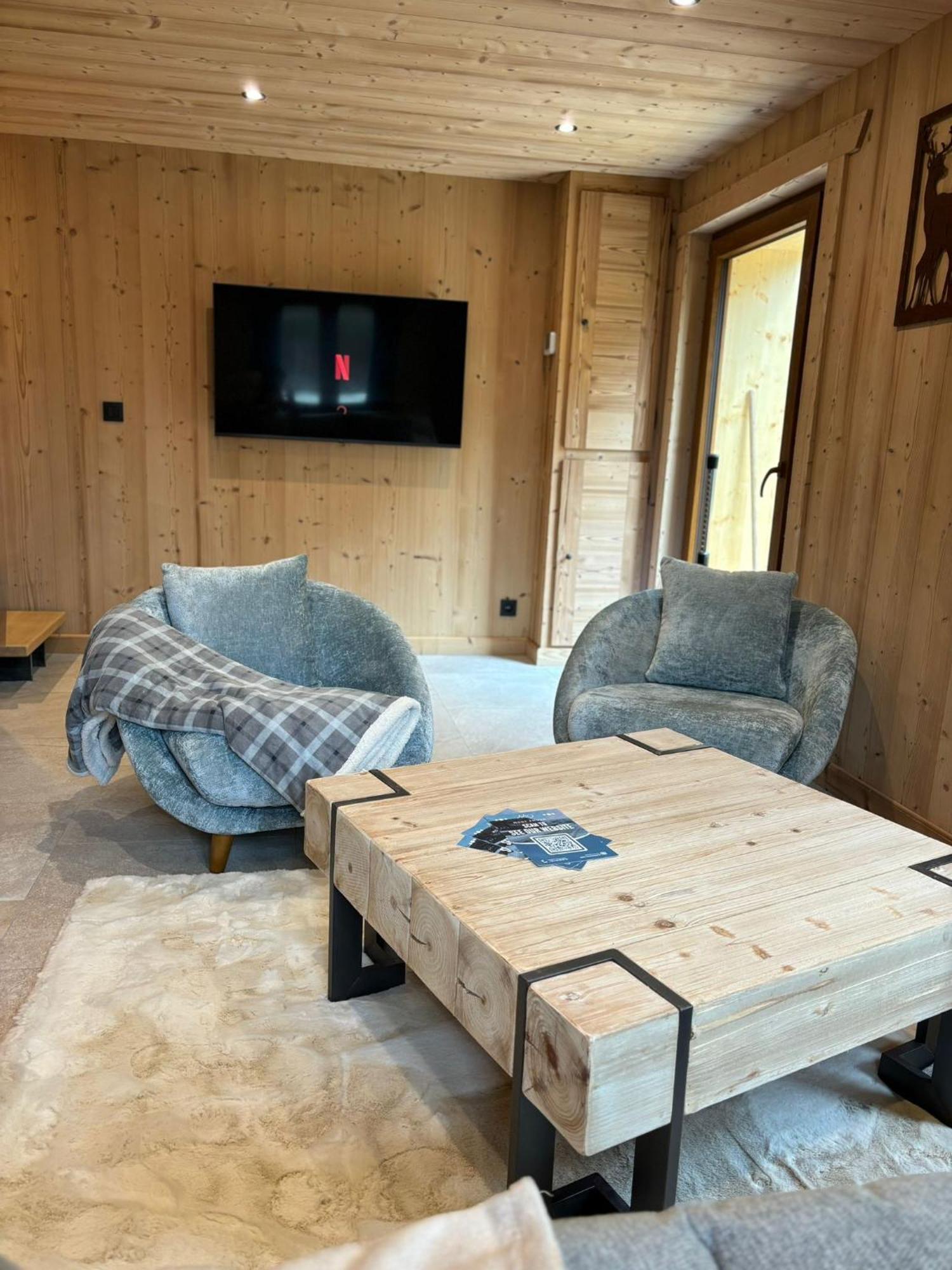 Chalet L'Aberiot モントリオン エクステリア 写真
