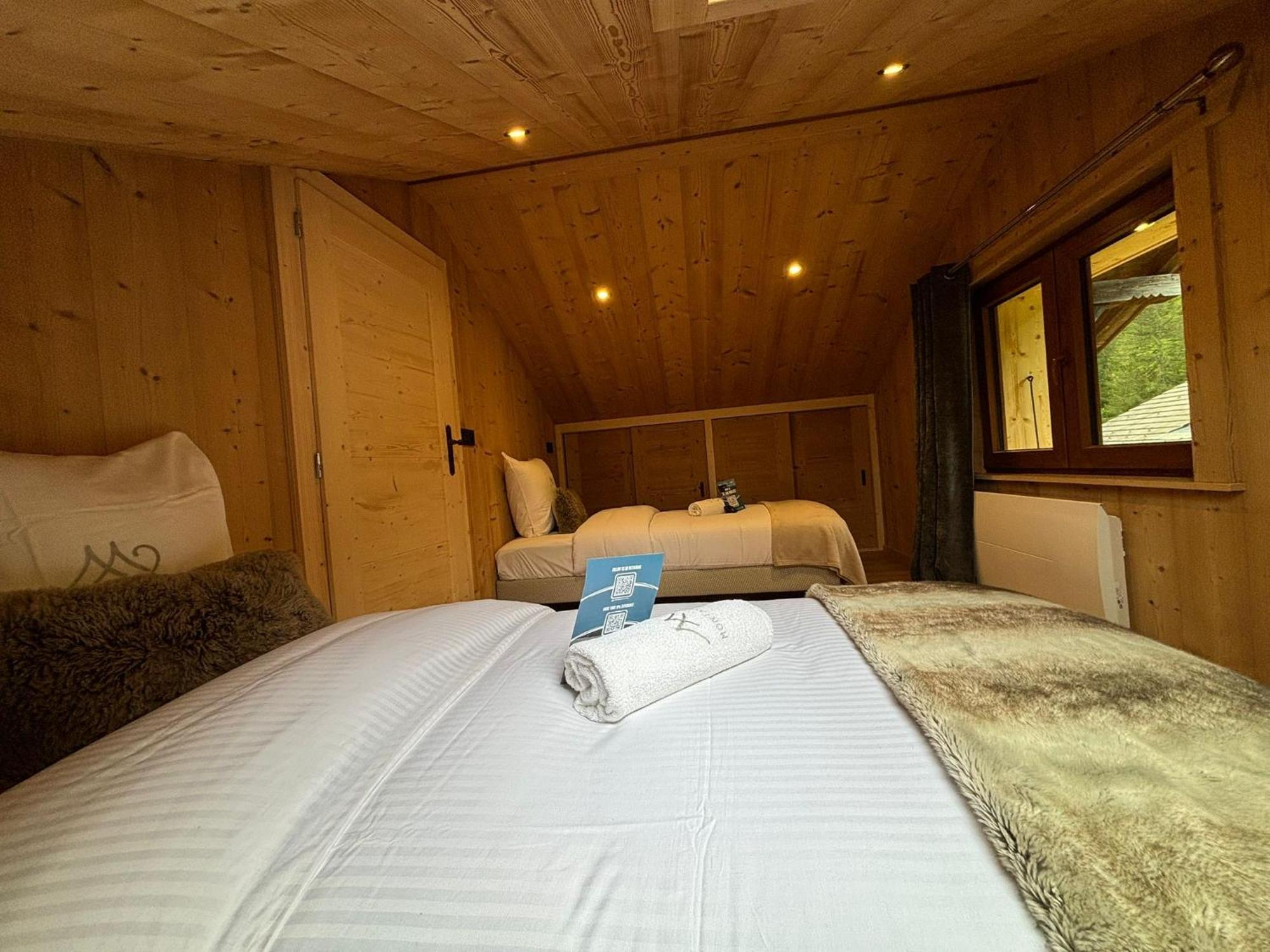 Chalet L'Aberiot モントリオン エクステリア 写真