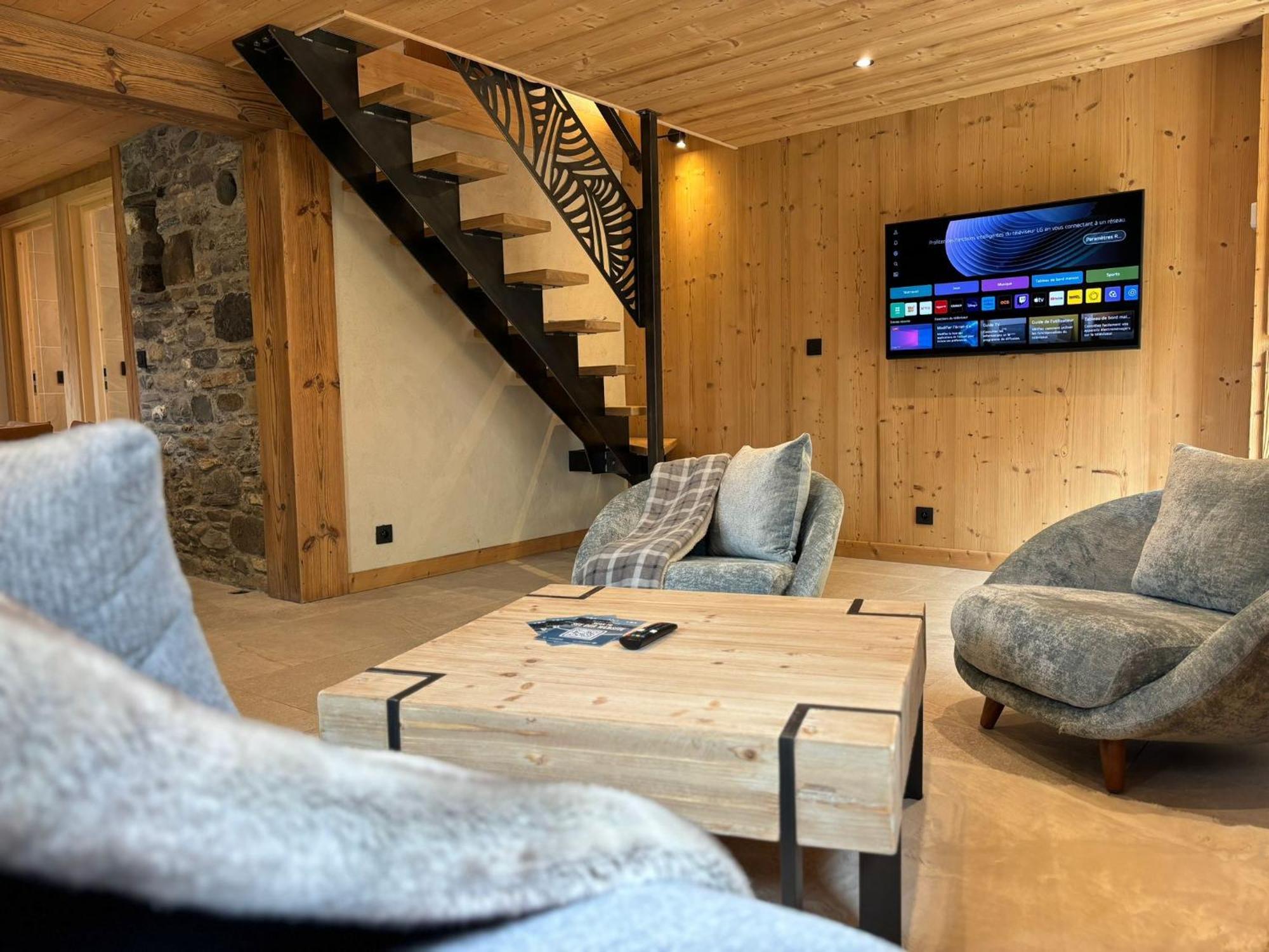 Chalet L'Aberiot モントリオン エクステリア 写真